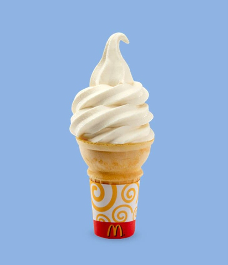 mcdonalds ice cream cone ingredients